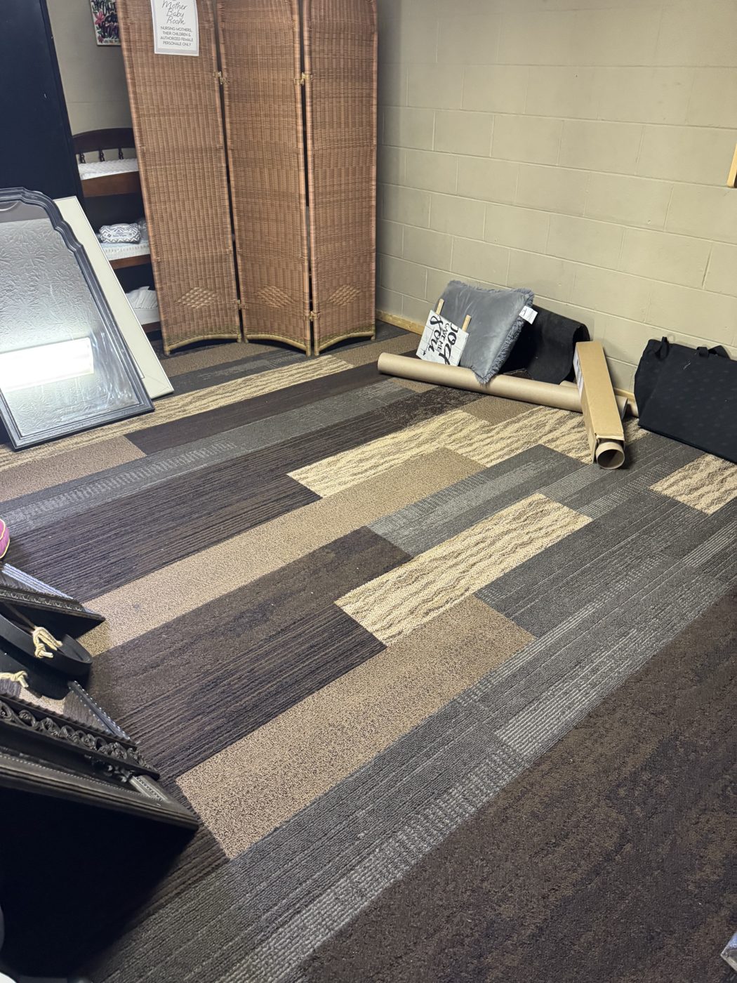 After junk removal in Suwanee, GA: room cleanout finished